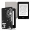 Капак за Kindle Paperwhite 7, Еко кожа, Черен, 23136.17