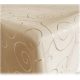 Овална покривка за маса с орнамент Jemidi, 135 x 180 cm, кремава, полиестер, 55264.16.24