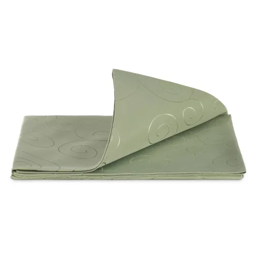 Овална покривка за маса с орнамент Jemidi, 160 x 220 cm, зелена, полиестер, 55264.50.27
