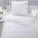 Спално бельо, калъфка за възглавница и възглавница Jemidi, 135 x 200 cm, Бяло, Памук, 55009.01