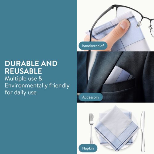 Комплект от 12 лигавници за корем Jemidi, 40 x 40 cm, многоцветни, памук, 55059.04