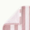 Плажна кърпа Homelevel, 90 x 180 cm, Pink / White, Cotton / Polyester, 54897.05
