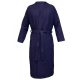 Унисекс халат за баня с вафлен пике, 5XL, син, органичен памук, 54916.04.35