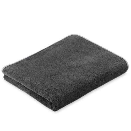 Плажна кърпа Homelevel, 120 x 200 cm, сива, органичен памук, 54898.01