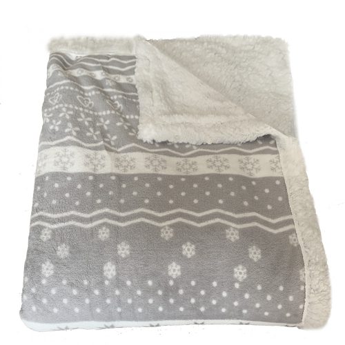 Обръщаемо вълнено одеяло Sherpa Jemidi, 180 x 220 cm, Многоцветен, Полиестер, 55406.25.09