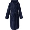 Халат за баня от плат Homelevel, XL, Син, Органичен памук, 54856.17.4