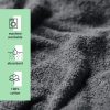Детски халат за баня Homelevel, 176, сив, органичен памук, 54864.22.41