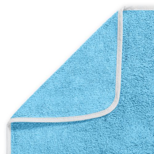 Плажна кърпа Homelevel, 150 x 200 cm, синя, органичен памук, 54896.50