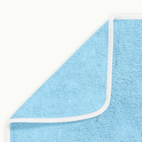 Плажна кърпа Homelevel, 200 x 200 cm, тюркоаз, органичен памук, 54899.71