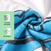 Детско пончо за баня Homelevel, 8-11 години, Многоцветен, Органичен памук, 54931.32.03