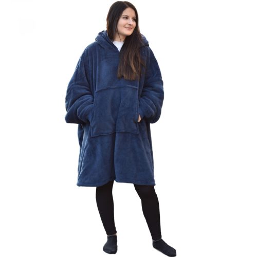 Унисекс качулка Sherpa Jemidi, XL, синя, полиестер, 55407.04.4