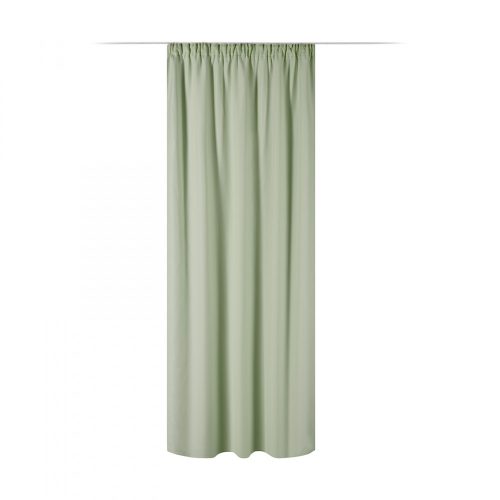 Непрозрачна завеса Elfie с волан Jemidi, 140 x 245 cm, зелена, полиестер, 55333.07