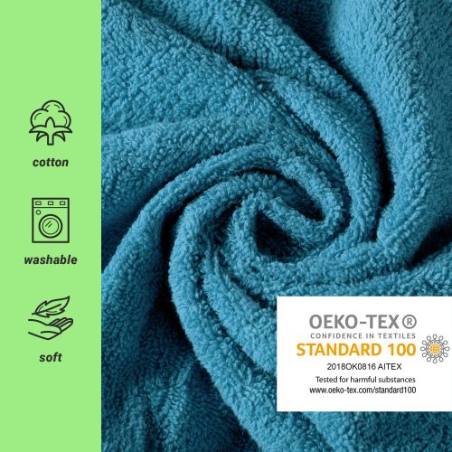 Покривало за стол Jemidi, 60 x 130 cm, зелено, органичен памук, 54895.78