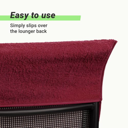 Покривало за стол Jemidi, 60 x 130 cm, червено, органичен памук, 54895.13