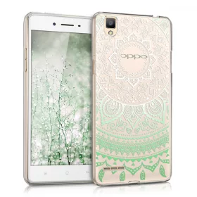   Кейс за OPPO F1, Силиконов, Зелен, 37583.71