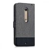 Капак за Motorola Moto X Style, Текстилен, Сив, 38313.22