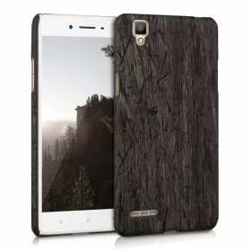   Калъф за OPPO F1, поликарбонат, кафяв, 38776.18