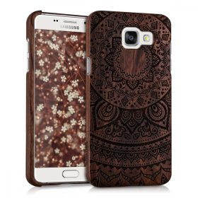   Кейс за Samsung Galaxy A5 (2016), дърво, кафяв, 37936.03