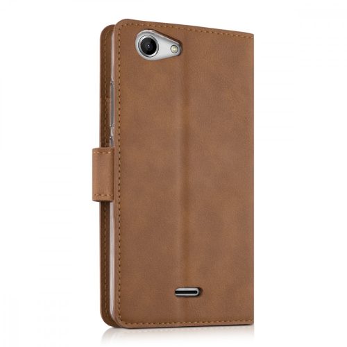 Калъф за Wiko Pulp Екологична кожа Кафяв 36145.83