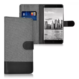   Калъф за Elephone P9000, текстилен, сив, 39258.22
