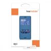Капак за Sony Xperia M4 Aqua, Екологична кожа, Син, 37417.17