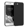 Kwmobile калъф за Apple iPhone SE (2022)/iPhone SE (2020)/iPhone 8, черен, силиконов, 39458.01