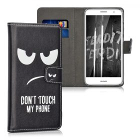   Капак за Huawei Nova Plus Екологична кожа Черен 39686.01