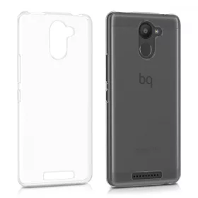   Капак за BQ Aquaris U Plus, силиконов, прозрачен, 39899.03
