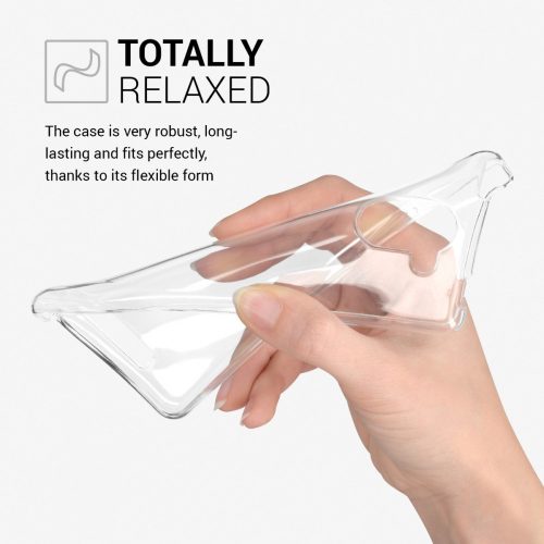 Капак за BQ Aquaris U Plus, силиконов, прозрачен, 39899.03