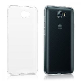   Кейс за Huawei Y6II Compact, Силиконов, Прозрачен, 39890.03