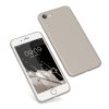 Калъф за Apple iPhone 8 / iPhone 7 / iPhone SE 2, силиконов, бежов, 39458.11