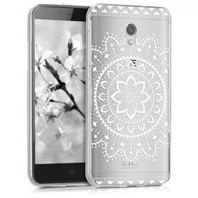   Кейс за ZTE Blade V7, Силиконов, Бял, 38685.06