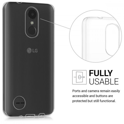Кейс за LG K4 (2017), Силиконов, Прозрачен, 40771.03