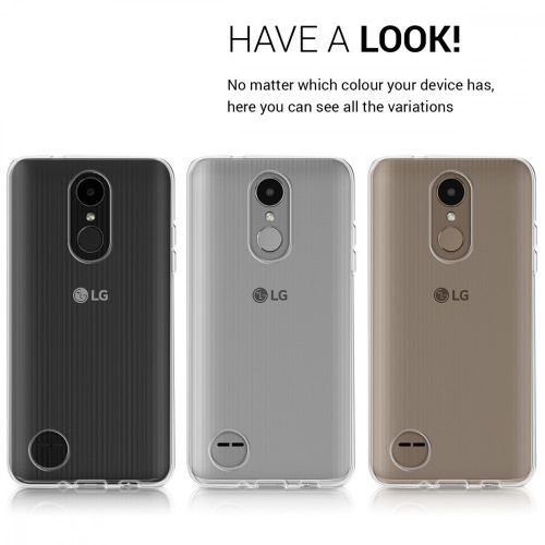 Кейс за LG K4 (2017), Силиконов, Прозрачен, 40771.03