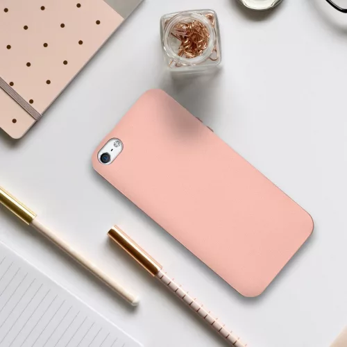 Калъф за Apple iPhone 5 / iPhone 5s / iPhone SE, силикон, розово злато, 40816.31