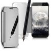 Калъф за Samsung Galaxy A3 (2017), Еко кожа, Сив, 40869.42