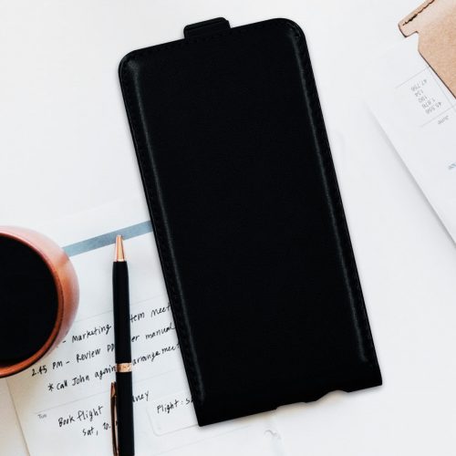 Капак за Samsung Galaxy A5 (2017), Еко кожа, Черен, 40878.01