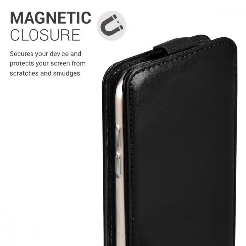 Капак за Samsung Galaxy A5 (2017), Еко кожа, Черен, 40878.01