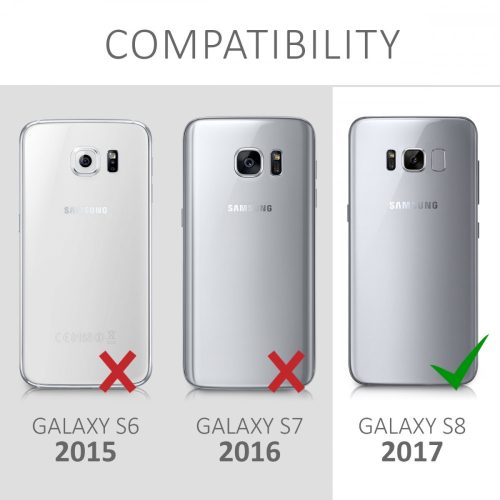 Калъф за Samsung Galaxy S8, Силиконов, Многоцветен, 40977.01