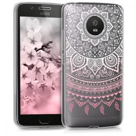   Кейс за Motorola Moto G5, Силиконов, Розов, 41084.01