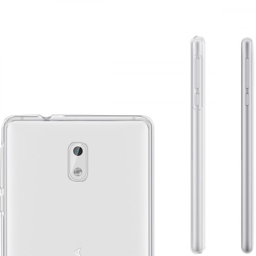 Капак за Nokia 3, Силиконов, Прозрачен, 41106.03