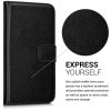 Капак за Samsung Galaxy Xcover 4, Екологична кожа, Черен, 41169.01