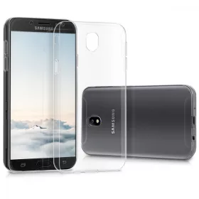   Калъф за Samsung Galaxy J7 (2017), Силиконов, Прозрачен, 41231.03