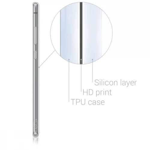 Калъф за Huawei P10 Lite, Силиконов, Черен, 41375.01