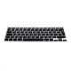 Капак за клавиатура за Apple MacBook Air 13''/MacBook Pro Retina 13''-15'' (до средата на 2016), Kwmobile, черен, силикон, 41431.01