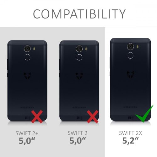 Капак за Wileyfox Swift 2X, силикон, прозрачен, 41608.03