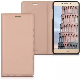   Капак за Coolpad Modena 2, Екологична кожа, Розов, 40293.81