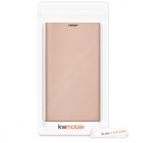 Капак за Coolpad Modena 2, Екологична кожа, Розов, 40293.81