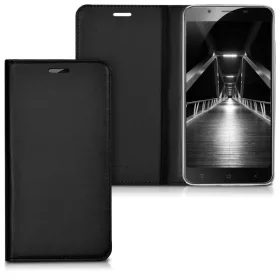   Калъф за Blackview P2, Екологична кожа, Черен, 41651.01