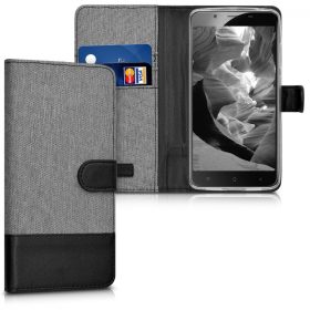   Калъф за Blackview P2, текстилен, сив, 41652.01